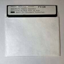 AppleWorks Memory Expander MultiRam V4.4A Apple IIe ProDOS 5.25” Floppy picture