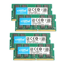 32GB 4x 8GB 4GB DDR4 2400MHz Crucial CL17 260Pin SODIMM RAM Laptop Memory LOT picture