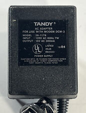 Tandy DCM-3 Modem OEM Power Supply Tested Working Original picture