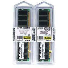2GB KIT 2 x 1GB DIMM DDR NON-ECC PC3200 400MHz 400 MHz DDR-1 DDR1 2G Ram Memory picture