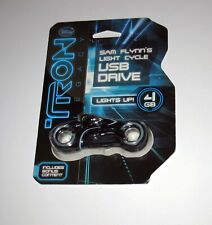 NEW SEALED Disney Tron Legacy Sam Flynn’s Light Cycle USB 4GB Drive Lights Up picture