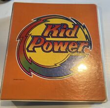 Vintage 1979 Kid Power Binder Atari Personal Computer Reference Manual PC Book picture