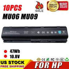 10PCS Long Life Laptop Battery for HP MU06 MU09 SPARE 593554-001 593553-001 FAST picture