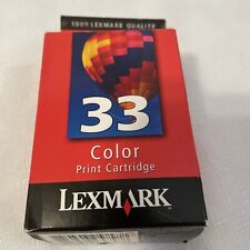 Lexmark 33 Tri-Color Ink Cartridge 18C0033 picture