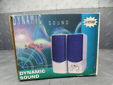 Dynamic Sound Computer Speakers A-107USB Retro Vintage Mainframe Collection picture