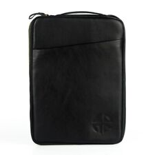 laptop sleeve hand Made Genuine Cowhide Leather  (black) picture