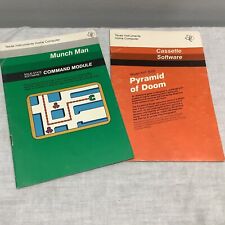 Texas Instruments Munch Man Pyramid Of Doom Home Computer Instructions Only (2) picture