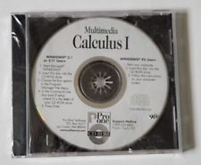 Pro One Software Multimedia Calculus I CD-ROM WIN 95 3.1 Sealed picture