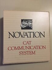 Vintage 1985 NOVATION CAT Communication System Professional 2400 Manual VHTF picture