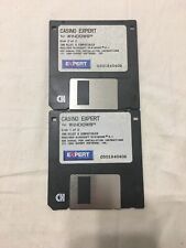 1994 Expert Casino Floppy Disk 1 and 2 for Windows 3.1 Preowned picture