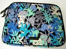 Retro Vera Bradley Blue Camo Floral Laptop Bag/Sleeve/Case NMUC VERY NICE picture