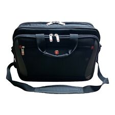 Wenger SwissGear Mainframe Bag Briefcase Black Handles Shoulder Strap picture