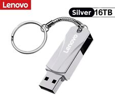 Lenovo USB 16TB 3.0 USB Flash Drive Thumb Disk Silver Transfer Metal Memory USA picture