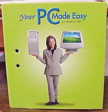 YOUR PC MADE EASY FOR WINDOWS XP BINDER VTG OWNER'S GUIDE STEP BY STEP START-UP picture