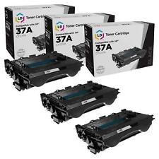 LD Compatible Replacement for HP 37A / CF237A Black Laser Toner Cartridge 3-Pack picture