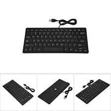 Mini USB Slim Wired 78 Keys Small Super Thin Compact Keyboard For Desktop picture