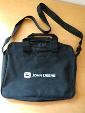 Black John Deere Laptop bag with White JD Logo, should strap and inside pocket picture