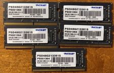 DDR4 8GB 2133MHz (LOT OF 5) Patriot Memory Signature Line SODIMM PSD48G213381S picture
