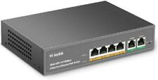 MokerLink 4 Port PoE Switch with 2 Uplink Ethernet Port, 78W High Power, Support picture