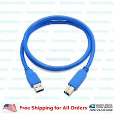 USB 3.0 Cable A Male to B Male  High Quality High Speed Cable - 3ft 5ft 10ft 15f picture