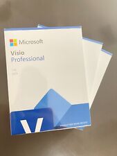 Microsoft Visio Professional 2021- Retail Package - Brand New Factory Sealed picture