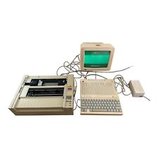 Vintage Apple IIc 2c Computer With Monitor & Printer picture
