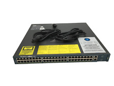 Cisco WS-C4948-10GE C4900 48 Port Gigabit P/S 2x PWR-C49-300AC 1x WS-X4991 FAN picture