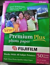 FUJIFILM Glossy Premium Plus Photopapers 50 Letter (8.5