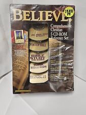 Believe Comprehensive Christian 5 CD-ROM Reference Set King James Version 1995 picture