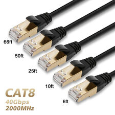 Short (6FT) to Extra-long (100FT), Top-Speed CAT8 6 Ethernet Network Cable Lot picture