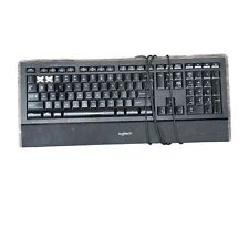 LOGITECH K740 Illuminated USB Keyboard Y-UY95 Tested Works Fully Functional Nice picture