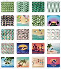 Ambesonne Aloha Party Mousepad Rectangle Non-Slip Rubber picture