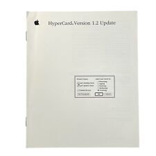 Apple Macintosh HyperCard User's Guide Manual VTG 1988 #4 picture