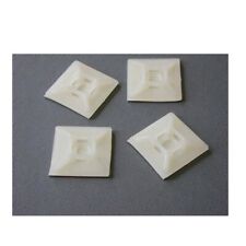 StarTech HC102 Self-adhesive Nylon Cable Tie Mounts - Cable organizer Pkg of 100 picture