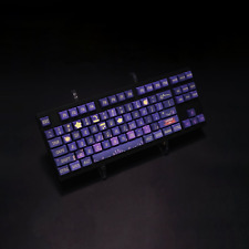 New Key Cap PBT Purple Starry Night Lavender Keycap XDA 127pcs/set for MX Gift picture