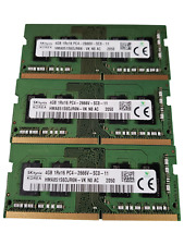 LOT OF 3 Samsung HMA851S6DJR6N-VK DDR4-2666V 12GB (3x4GB) SODIMM Memory picture