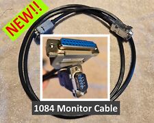 AMIGA DB23 RGB Female to DB9 Male 1084 MONITOR CABLE 5 ft. - NEW picture