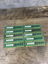 Lot of 10 Samsung RAM 2GB 2Rx8 PC3-8500R-07-10-B0-P0 10X2GB From working system picture