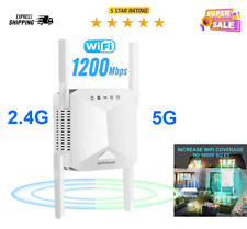 1200Mbps WiFi Range Extender Repeater Wireless Amplifier Router Signal Booster picture