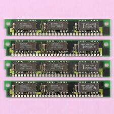 30 Pin 4MB RAM (4x 1MB Modules) Parity 5V 70ns Toshiba Memory *TESTED w/ REPORT* picture