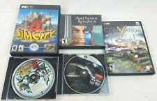 Lot of 5 PC Games-Sim 4, CivilizationV, Arthurs Knights, Witcher, Jewel Quest 3  picture