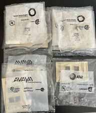 CommScope Avaya Lucent Systimax AT&T - Lot of 39 Faceplates (see description) picture
