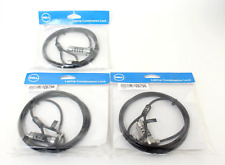 Lot of 3x Dell laptop locks (XX5WV); 6126795 picture