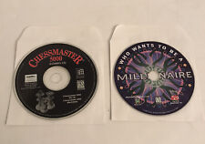 Lot Of 2 PC Games Windows 95 CD-ROM Inc: Chessmaster 5000 & Millionaire picture
