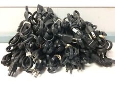 LOT of 75 3-Prong Power Cords (mickey mouse jack) picture