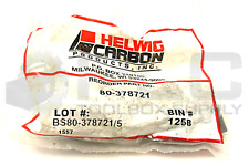 BAG OF 4 NEW HELWIG CARBON 80-378721 MOTOR BRUSH picture