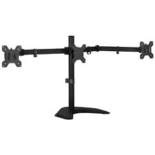 Mount-It Adjustable Triple Monitor Stand Up to 27