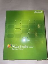 Retail Microsoft Visual Studio 2005 Standard Edition Academic 5 Disc Set w/ Key picture