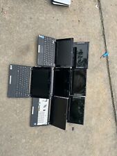 Lot Of 7 Lenovo Asus Eeepc Netbook Notebook Intel Atom Laptop (parts Or Repair) picture