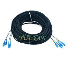 50M Field Outdoor Fiber Cable SC-SC 4 Strand 9/125Single Mode Fiber Patch Cord picture